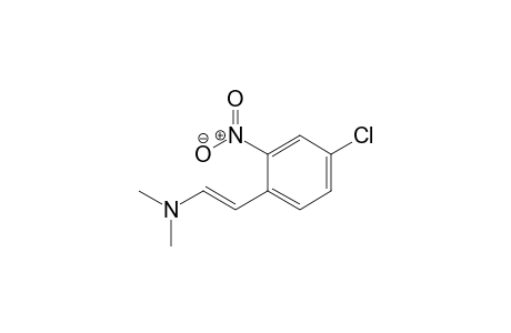 5-Chloro-(trans)-2-[.beta.-(dimethylamino)vinyl]-nitrobenzene