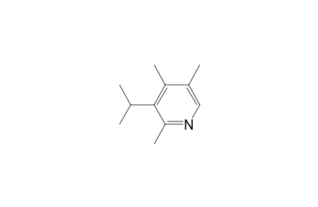 Pyridine, 2,4,6-trimethyl-3-(1-methylethyl)-