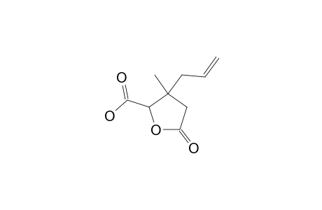 (4S,5S)-4-ALLYL-5-CARBOXY-4-METHYLTETRAHYDROFURAN-2-ONE