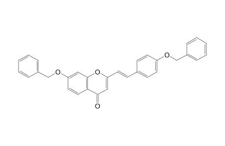 7-Benzoxy-2-[(E)-2-(4-benzoxyphenyl)vinyl]chromone