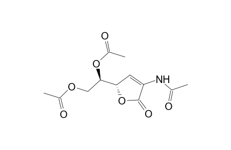 2-Acetamido-5,6-di-O-acetyl-2,3-didehydro-2,3-dideoxy-D-erythro-hexano-1,4-lactone