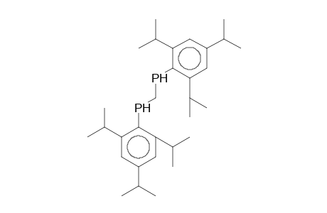 (2,4,6-triisopropylphenyl)-[(2,4,6-triisopropylphenyl)phosphanylmethyl]phosphane