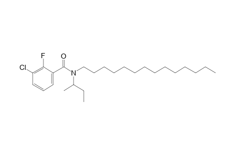 Benzamide, 3-chloro-2-fluoro-N-(2-butyl)-N-tetradecyl-