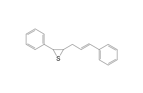 2-[3-Phenyl-2(E)-propen-1-yl]-3-phenylthiirane