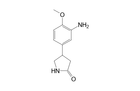 4-(3-Amino-4-methoxyphenyl)pyrrolidin-2-one