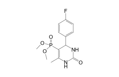 5-(O,O-Dimethylphosphoryl)-4-(4-fluorophenyl)-6-methyl-3,4-dihydropyrimidin-2(1H)-one