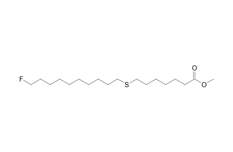 Methyl 18-fluoro-8-thiaoctadecanoate