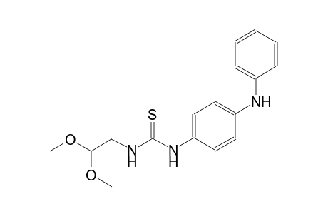 N-(4-anilinophenyl)-N'-(2,2-dimethoxyethyl)thiourea