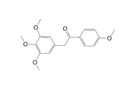 1-(4-Methoxyphenyl)-2-(3,4,5-trimethoxyphenyl)ethanone