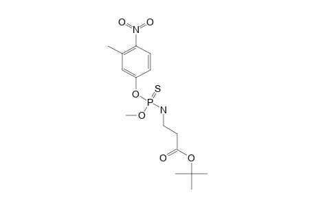 TERT.-BUTYL-3-[METHOXY(3-METHYL-4-NITROPHENOXY)-PHOSPHOROTHIOYLAMINO]-PROPANOATE