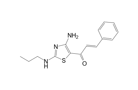 4-Amino-5-cinnamoyl-2-(N-propylamino)thiazole