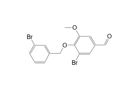 benzaldehyde, 3-bromo-4-[(3-bromophenyl)methoxy]-5-methoxy-