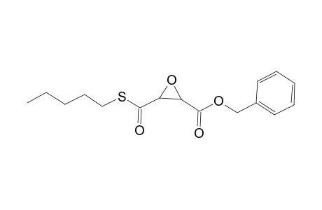 (phenylmethyl) 3-pentylsulfanylcarbonyloxirane-2-carboxylate