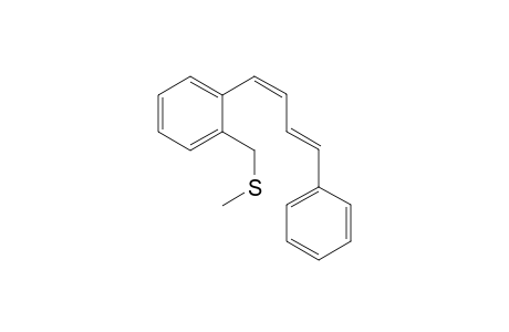 (Z,E)-1-[(Methylsulfanyl)methyl]-2-[4-phenylbuta-1,3-dien-1-yl]benzene