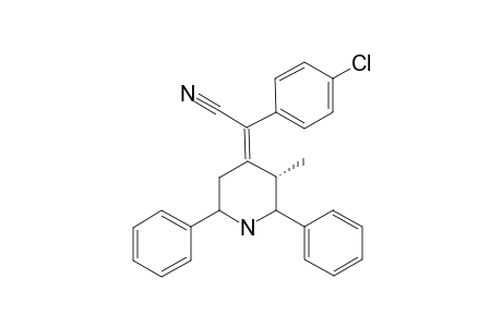 (E)-[T(3)-METHYL-R(2),C(6)-DIPHENYLPIPERIDIN-4-YLIDENE]-(PARA-CHLOROPHENYL)-ACETONITRILE;MINOR
