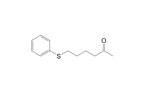6-(Phenylthio)hexan-2-one