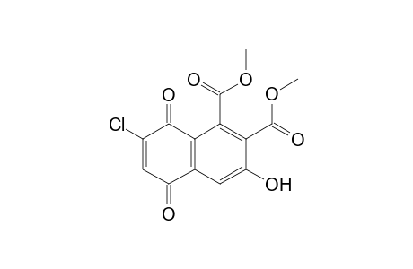 7-Chloro-3-hydroxy-5,8-dioxo-5,8-dihydro-naphthalene-1,2-dicarboxylic acid dimethyl ester
