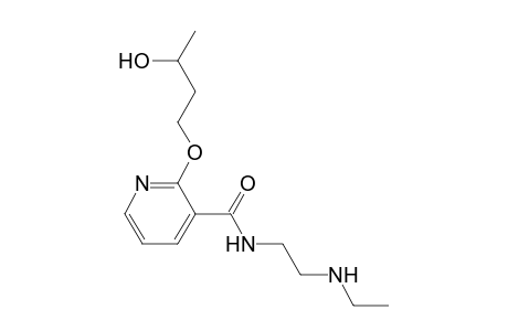 2-(3-Hydroxybutoxy)-n-(2-(ethylamino)ethyl)-3-pyridinecarboxamide