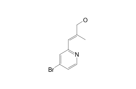 4-BROMO-2-[(1E)-3-HYDROXY-2-METHYLPROP-1-EN-1-YL]-PYRIDINE