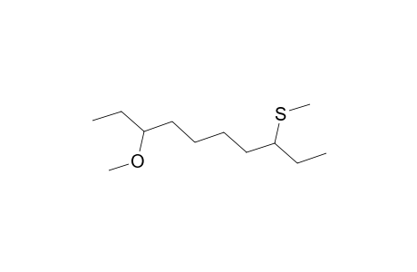 3-Methoxy-8-methylmercaptodecane