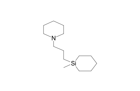 1-(PIPERIDINOPROPYL)-1-METHYLSILACYCLOHEXANE