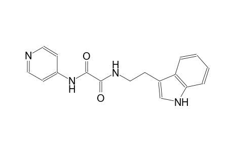 ethanediamide, N~1~-[2-(1H-indol-3-yl)ethyl]-N~2~-(4-pyridinyl)-