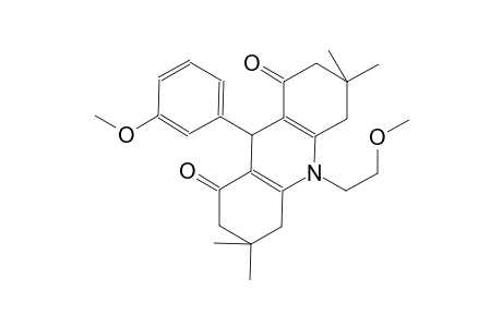 1,8(2H,5H)-acridinedione, 3,4,6,7,9,10-hexahydro-10-(2-methoxyethyl)-9-(3-methoxyphenyl)-3,3,6,6-tetramethyl-