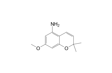 2H-1-Benzopyran-5-amine, 7-methoxy-2,2-dimethyl-