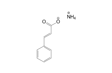 2-Propenoic acid, 3-phenyl-, ammonium saltCinnamic acid, ammonium salt