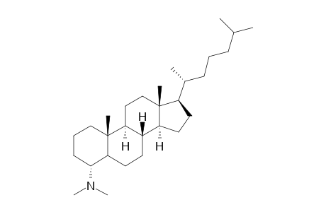 4.alpha.-dimethylaminocholestane