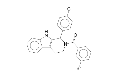 (3-bromophenyl)-[1-(4-chlorophenyl)-1,3,4,9-tetrahydro-$b-carbolin-2-yl]methanone
