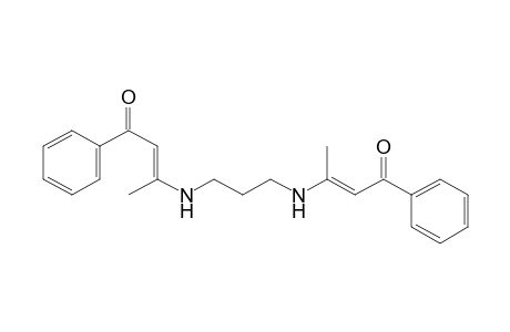 2-Buten-1-one, 3,3'-(1,3-propanediyldiimino)bis[1-phenyl-