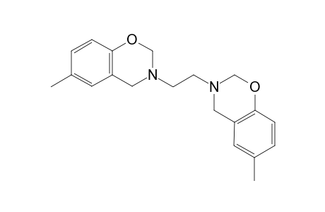 3,3'-Ethylene-bis[3",4"-dihydro-2H-(1,3)-6"-methylbenzoxazine]