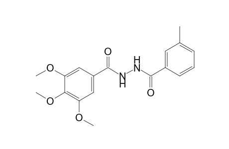 1-(m-toluoyl)-2-(3,4,5,-trimethoxybenzoyl)hydrazine