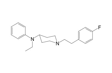 N-Ethyl-1-[2-(4-fluorophenyl)ethyl]-N-phenylpiperidin-4-amine