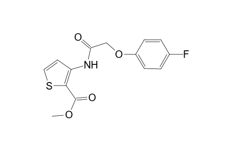 3-[[2-(4-fluorophenoxy)-1-oxoethyl]amino]-2-thiophenecarboxylic acid methyl ester