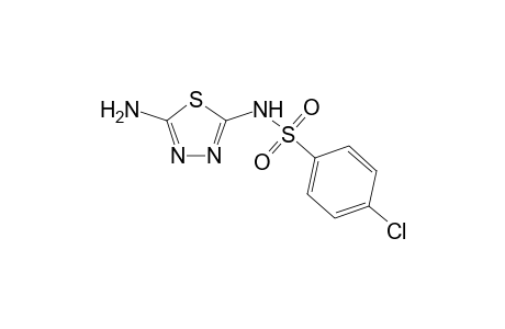 N-(5-Amino-1H-1,3,4-trhiadiazol-2-yl)-4-chlorobenzenesulfonamide