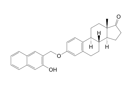 (8R,9S,13S,14S)-3-(3-Hydroxy-naphthalen-2-ylmethoxy)-13-methyl-6,7,8,9,11,12,13,14,15,16-decahydro-cyclopenta[a]phenanthren-17-one