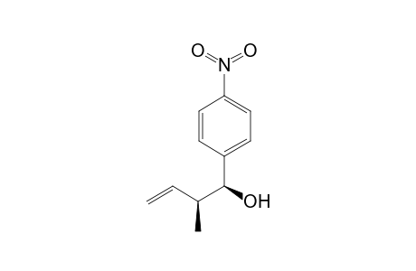 (1S*,2S*)-2-Methyl-1-(4-nitrophenyl)but-3-en-1-ol