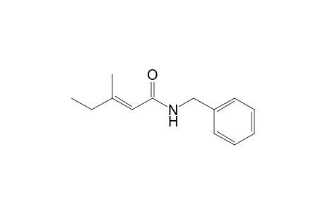 (E)-N-Benzyl-3-methyl-2-pentenamide