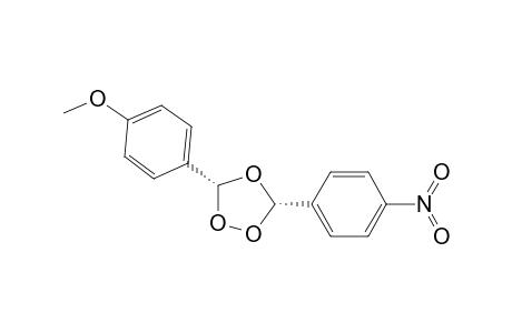 1,2,4-Trioxolane, 3-(4-methoxyphenyl)-5-(4-nitrophenyl)-, cis-