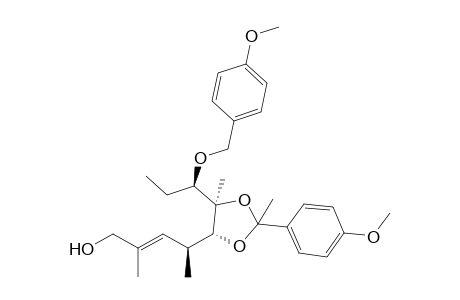 (2E,4S,5R,6R,7R)-7-(4-Methoxybenzyloxy)-5,6-[1-(4-methoxyphenyl)ethylidenedioxy]-2,4,6-trimethylnon-2-en-1-ol