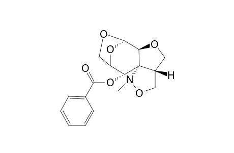 3(R)-4-Benzoyloxy-5,7-(methanepoxy)-2-methylfuran[2,3-c]pyrano[3,4-c]isooxazolidine