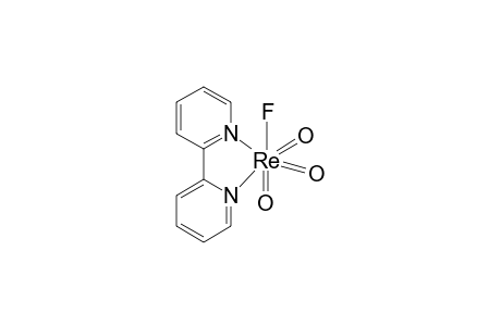 (2,2'-Bipyridine)fluorotrioxo rhenium(VII)