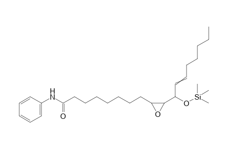 N-phenyl-8-[3-(1-trimethylsilyloxyoct-2-enyl)oxiran-2-yl]octanamide