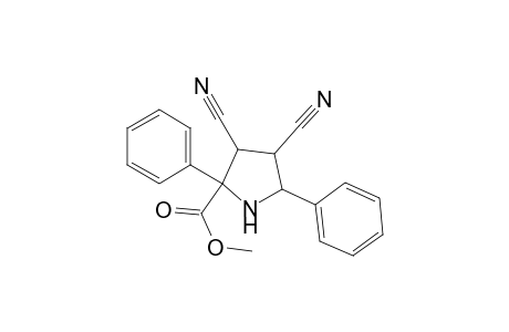 Methyl 2,5-diphenyl-3,4-dicyanopyrrolidine-2-carboxylate