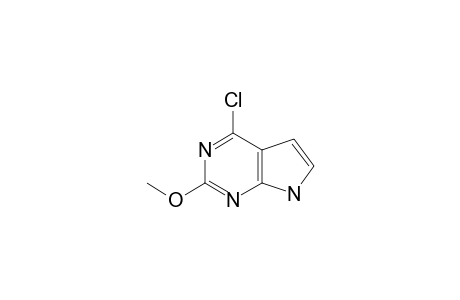 4-CHLORO-2-METHOXY-7H-PYRROLO-[2,3-D]-PYRIMIDINE