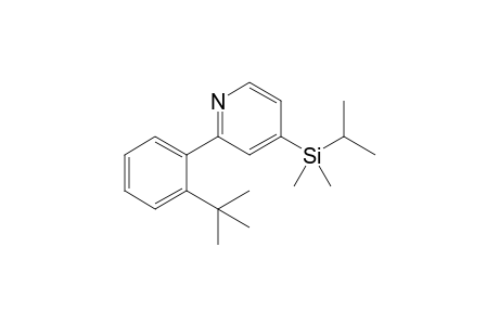 4-(Isopropyldimethylsilyl)-2-(2-tert-butylphenyl)pyridine