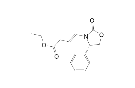 Ethyl (S,E)-4-(2-oxo-4-phenyloxazolidin-3-yl)but-3-enoate