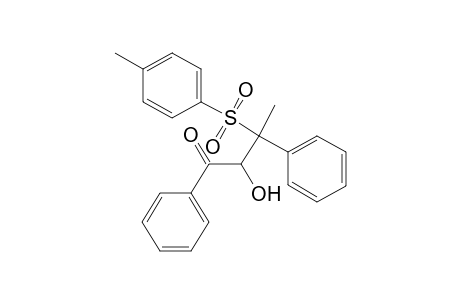 1-Butanone, 2-hydroxy-3-[(4-methylphenyl)sulfonyl]-1,3-diphenyl-